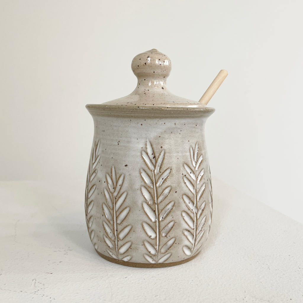 Stoneleaf Honey Pot