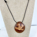 Mountain Horizon Wood Pendant