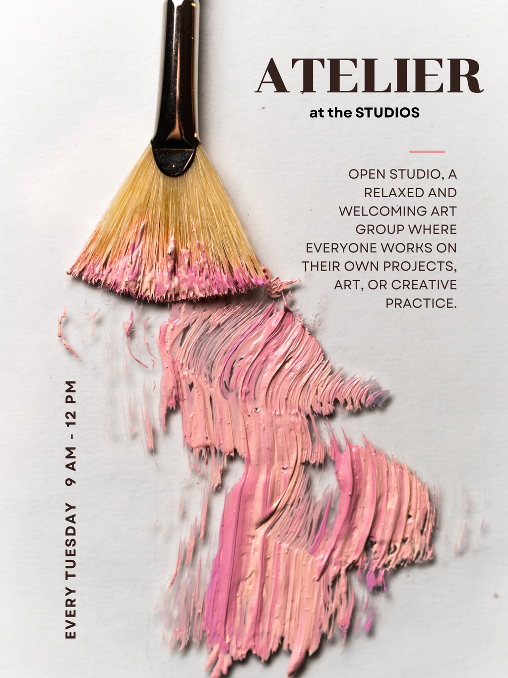 Join our FREE Tuesday Morning Atelier Group