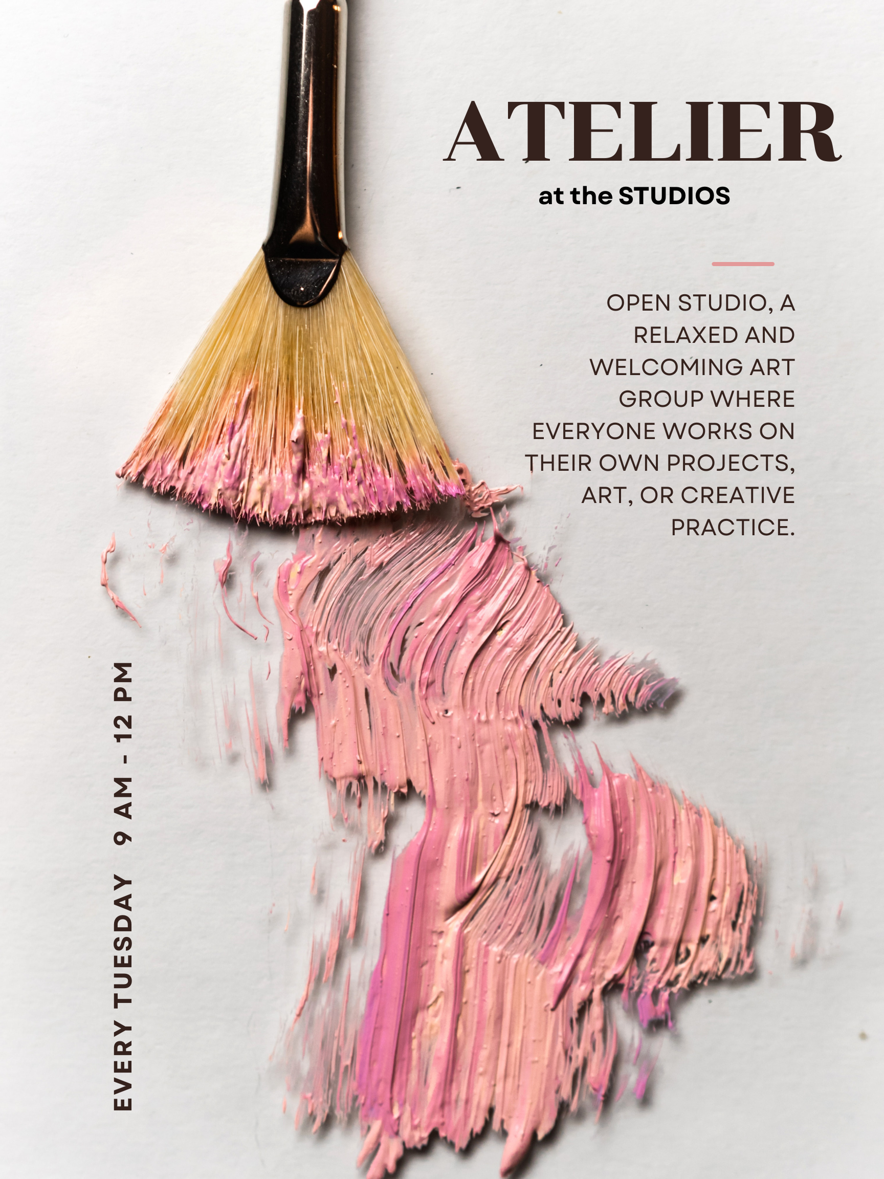 Join our FREE Tuesday Morning Atelier Group