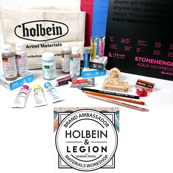 Watermedia & Colored Pencil Brand Ambassador Workshop