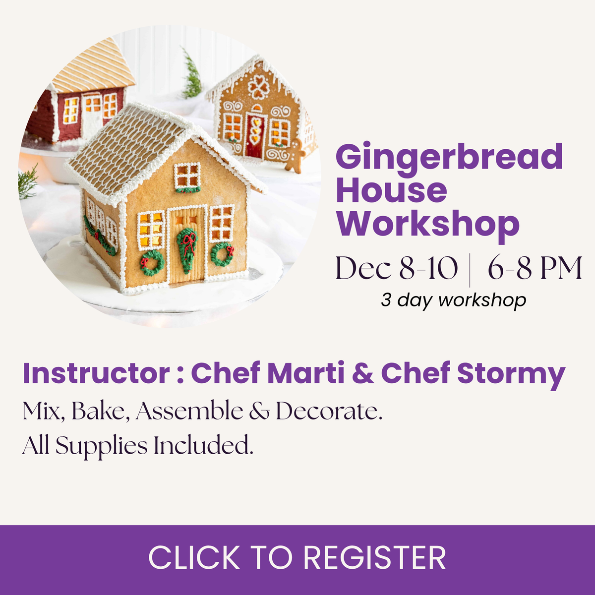 Gingerbread House: Bake, Build &amp; Decorate