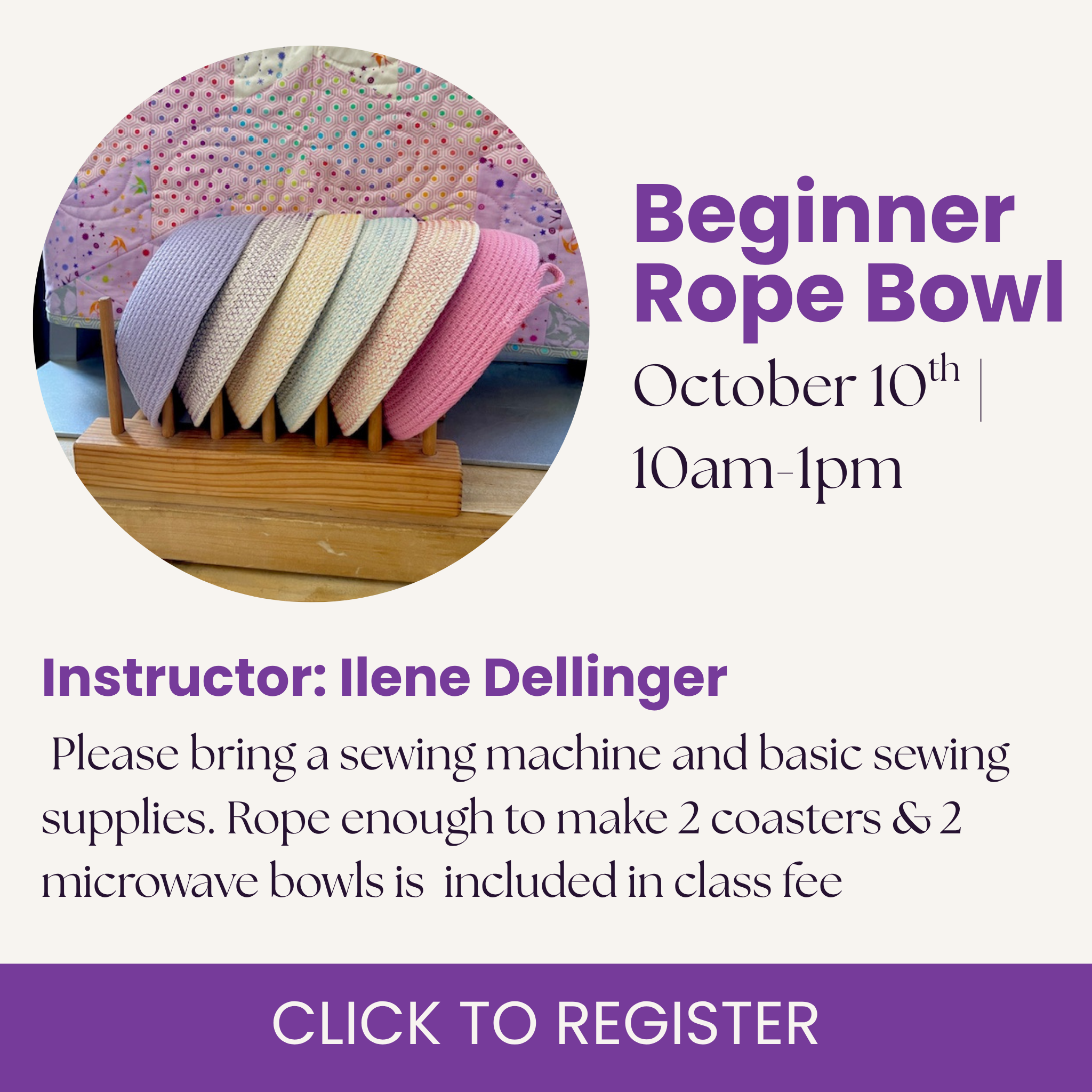 Beginner Rope Bowl