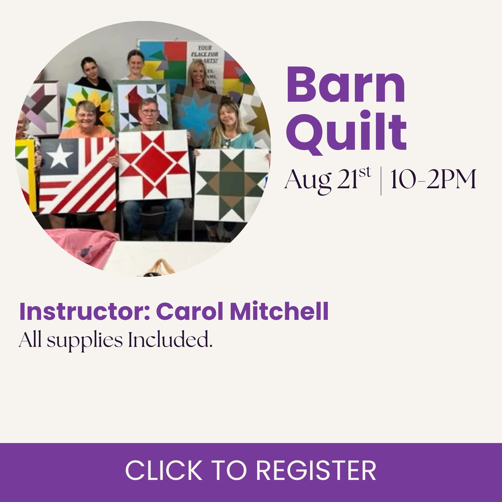 Barn Quilt Square Painting