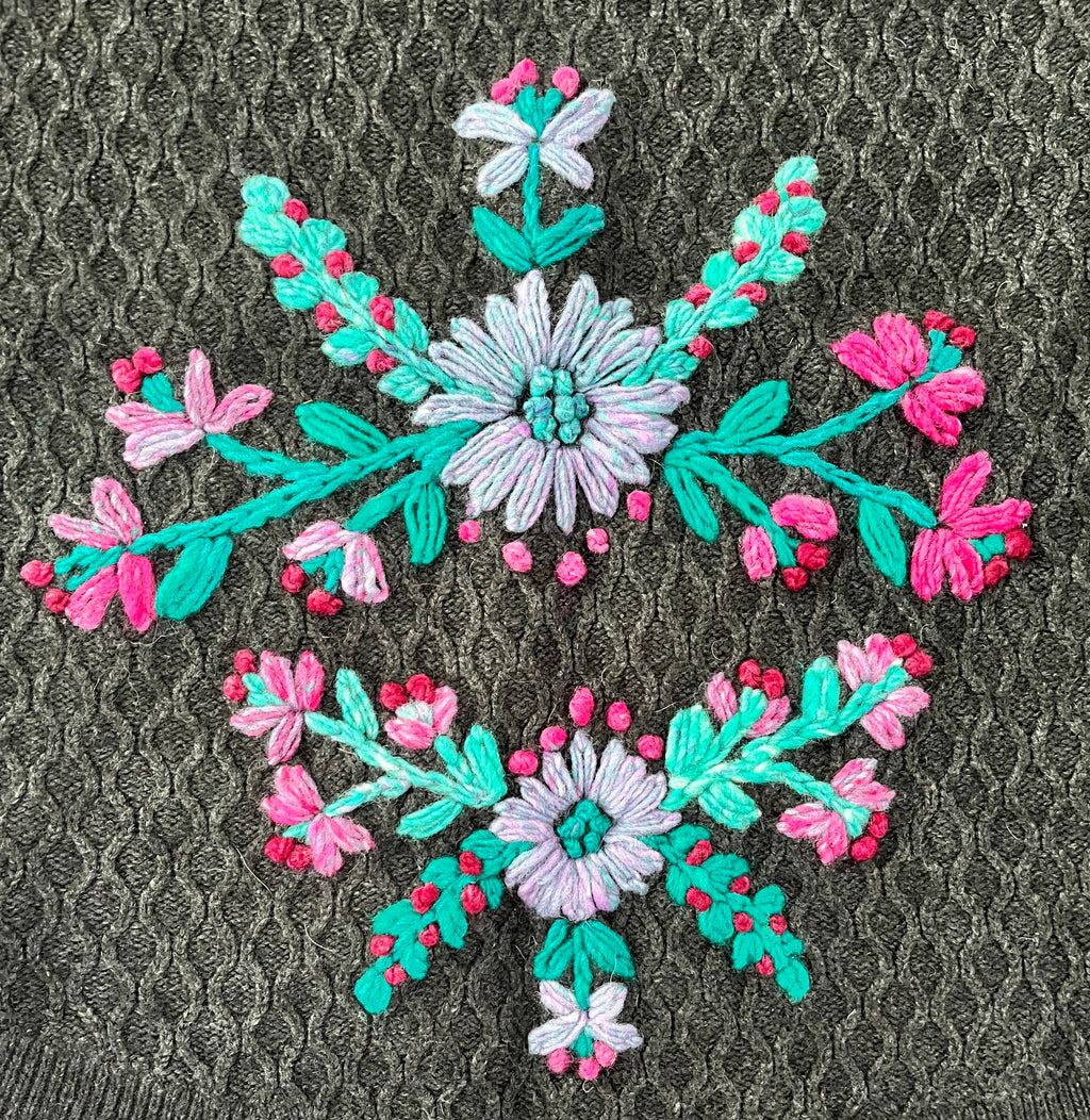 Beautiful & Bold Embroidered Knits