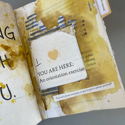 Altered Book / Junk Journal - April 25