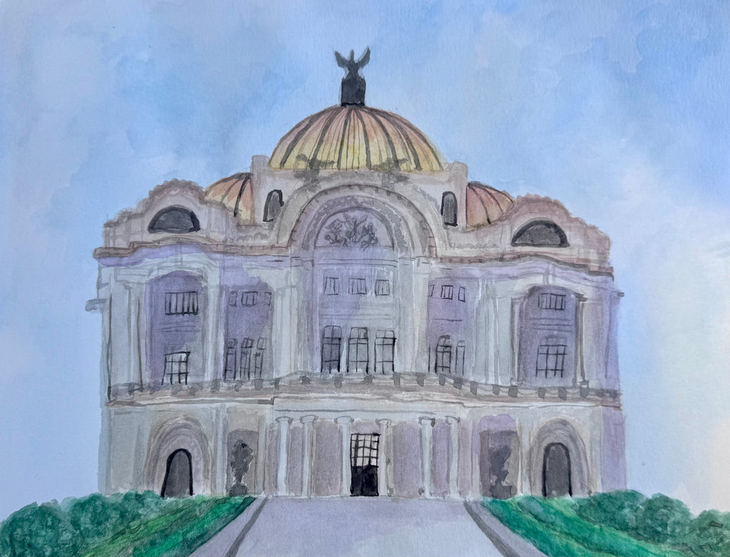 Beginner Watercolor: Mexican Landscape and Architecture: starts July 11