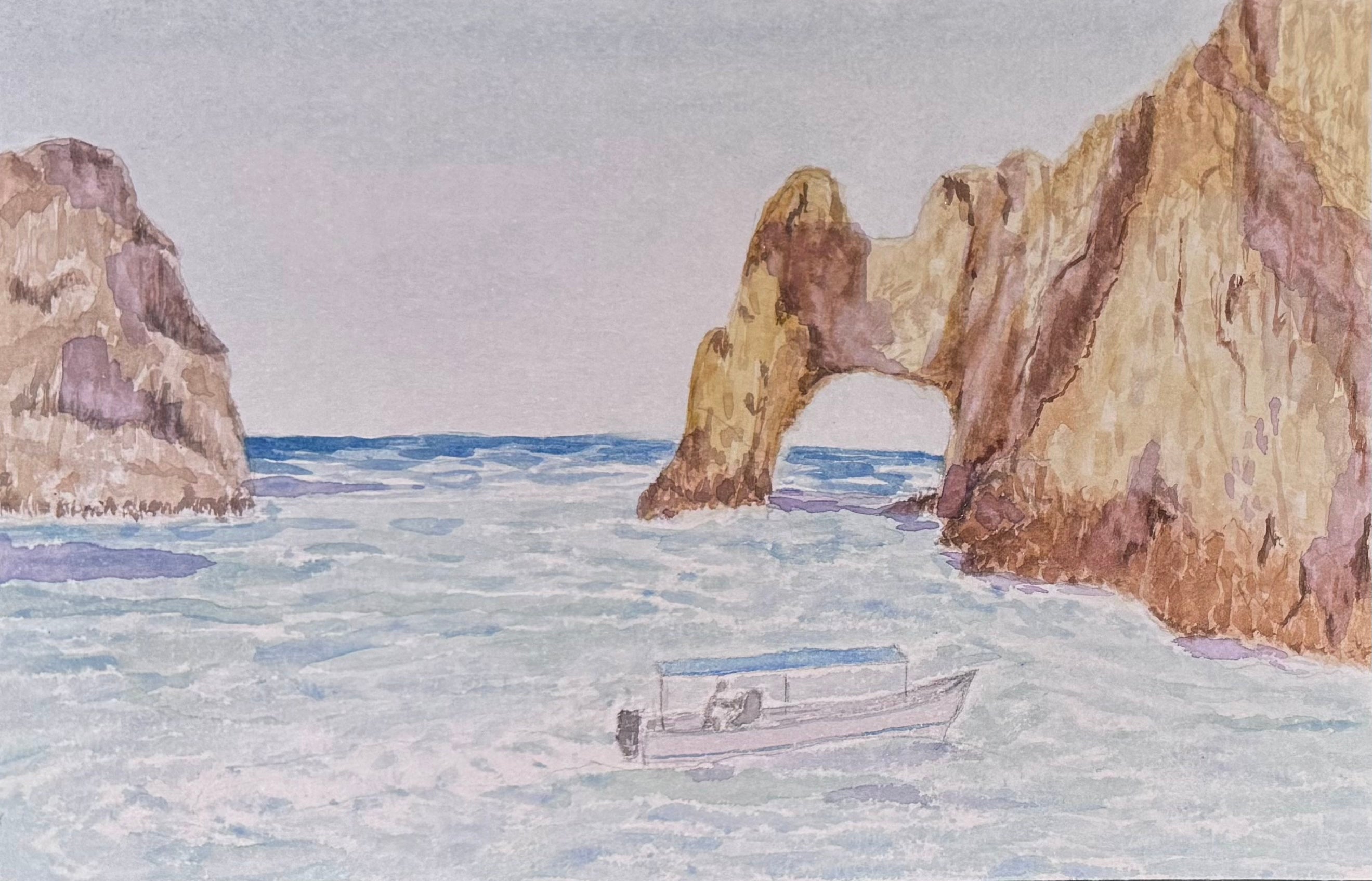 Beginner Watercolor: Mexican Landscape and Architecture: starts July 11
