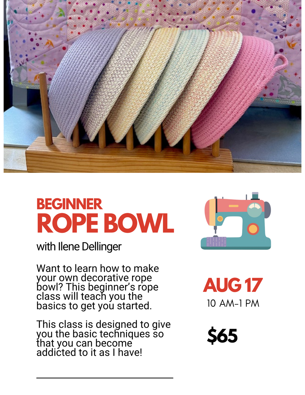 Beginner Rope Bowl - Aug 17 - 10AM -1PM