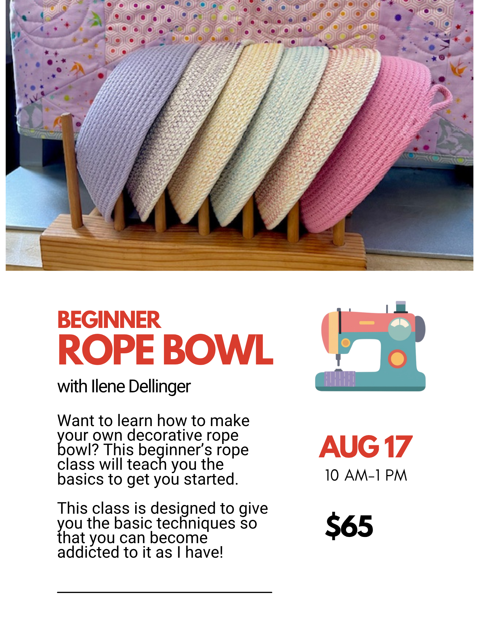 Beginner Rope Bowl - Aug 17 - 10AM -1PM