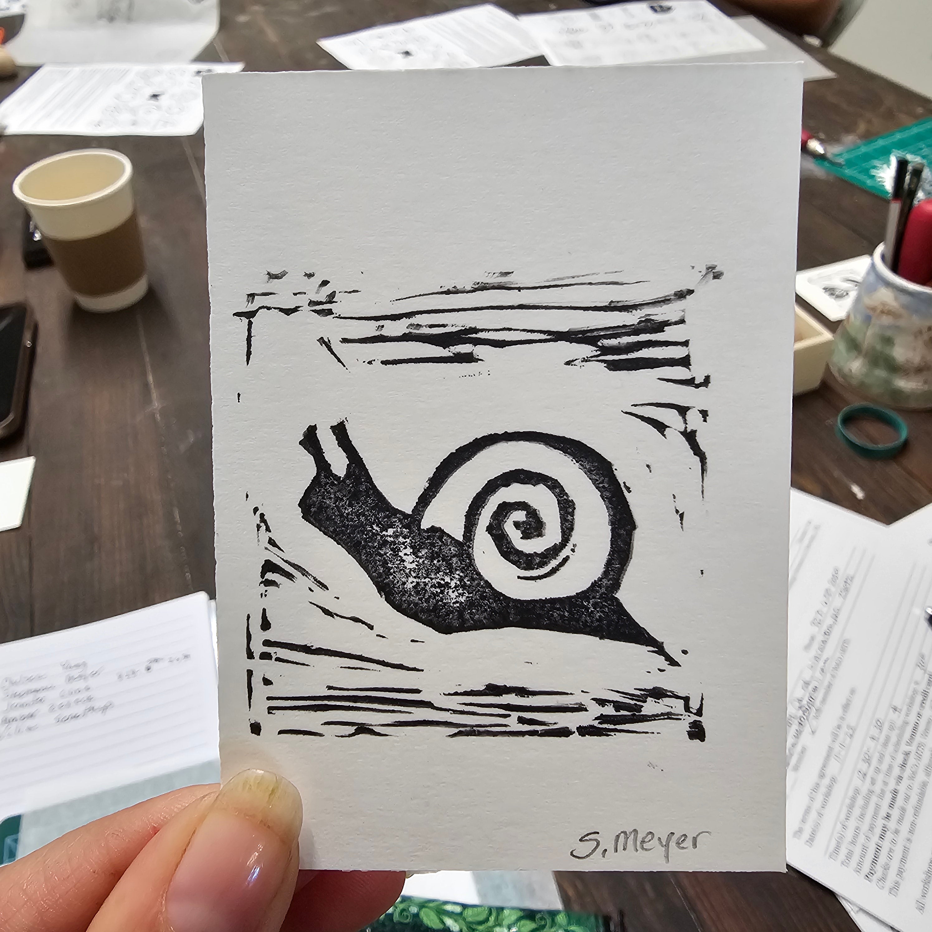 Linoprinting Workshop · September 26th · 1–3pm