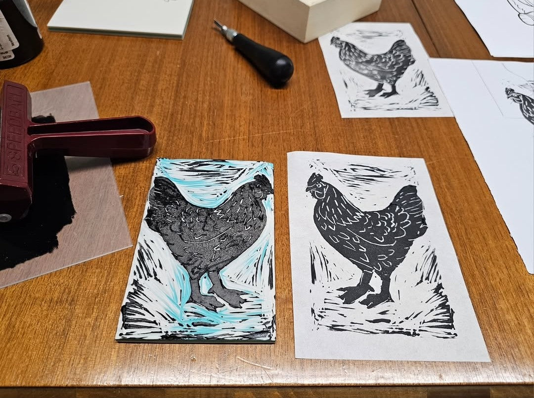 Stamp Carving Workshop · June 27th · 1–3pm