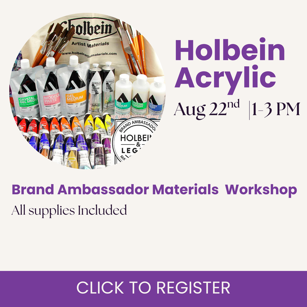 Holbein, Legion Paper, and General Pencil Acrylic Family Workshop