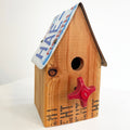 Reclaimed License Plate Birdhouse