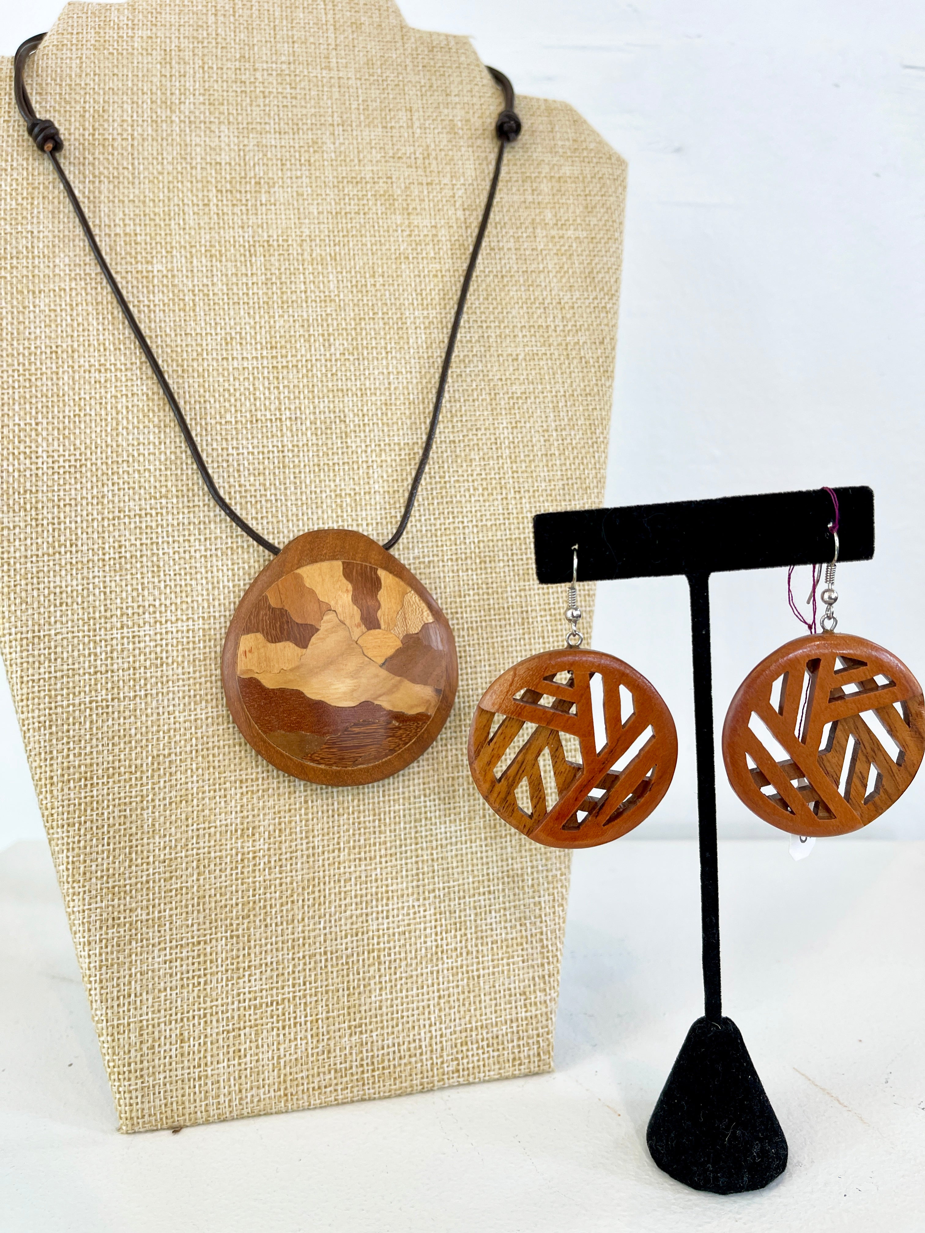 Handcrafted Wooden Earrings