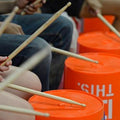 Bucket Drumming and Boomwhackers Class • grades 3-8 • June 15-19 PM (8002)