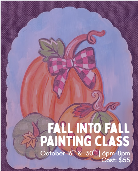 Fall Into Fall: Pumpkin Paint Night