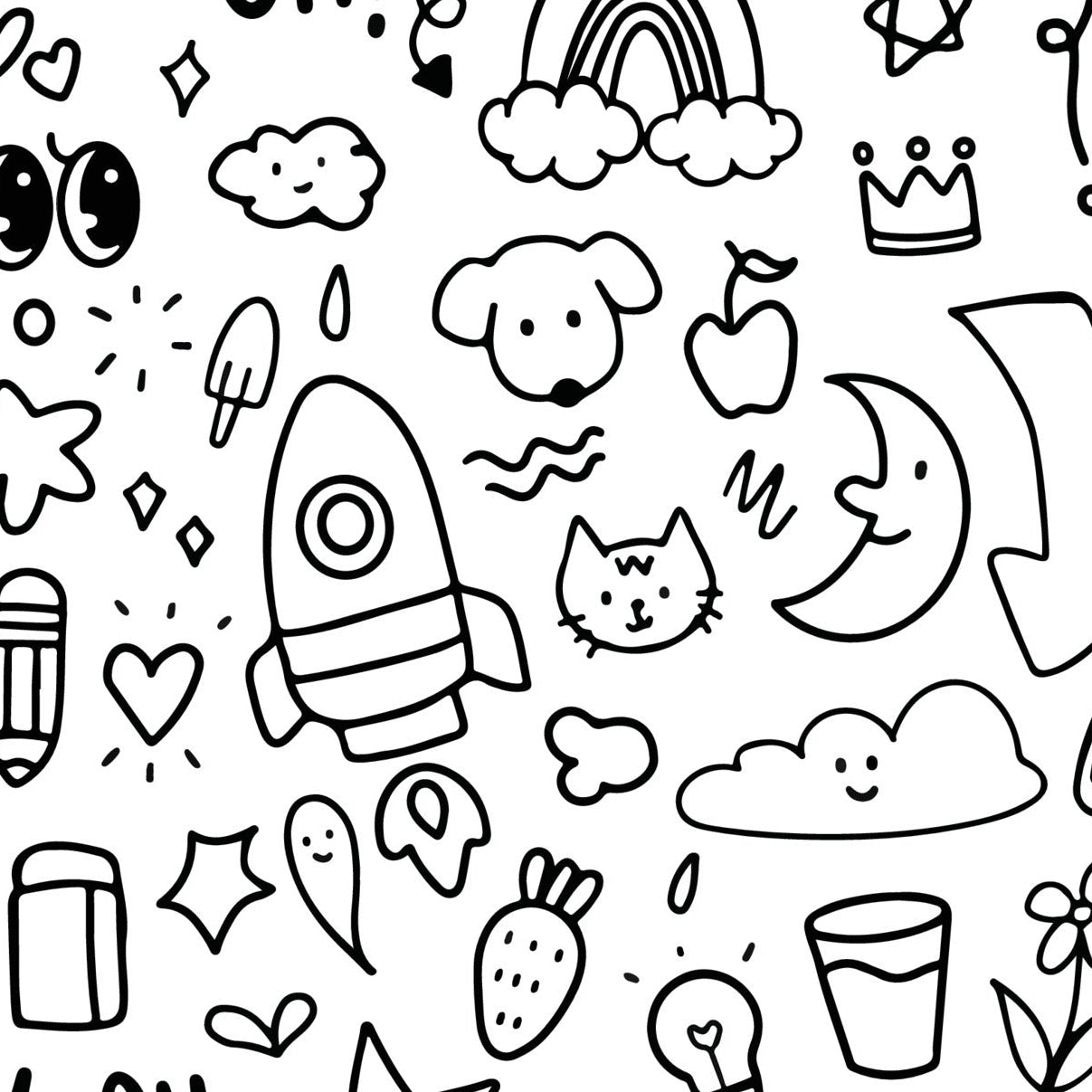 Doodle & Draw Sketchbook Class  • 2nd grade and up • July 13-17 AM (8002)