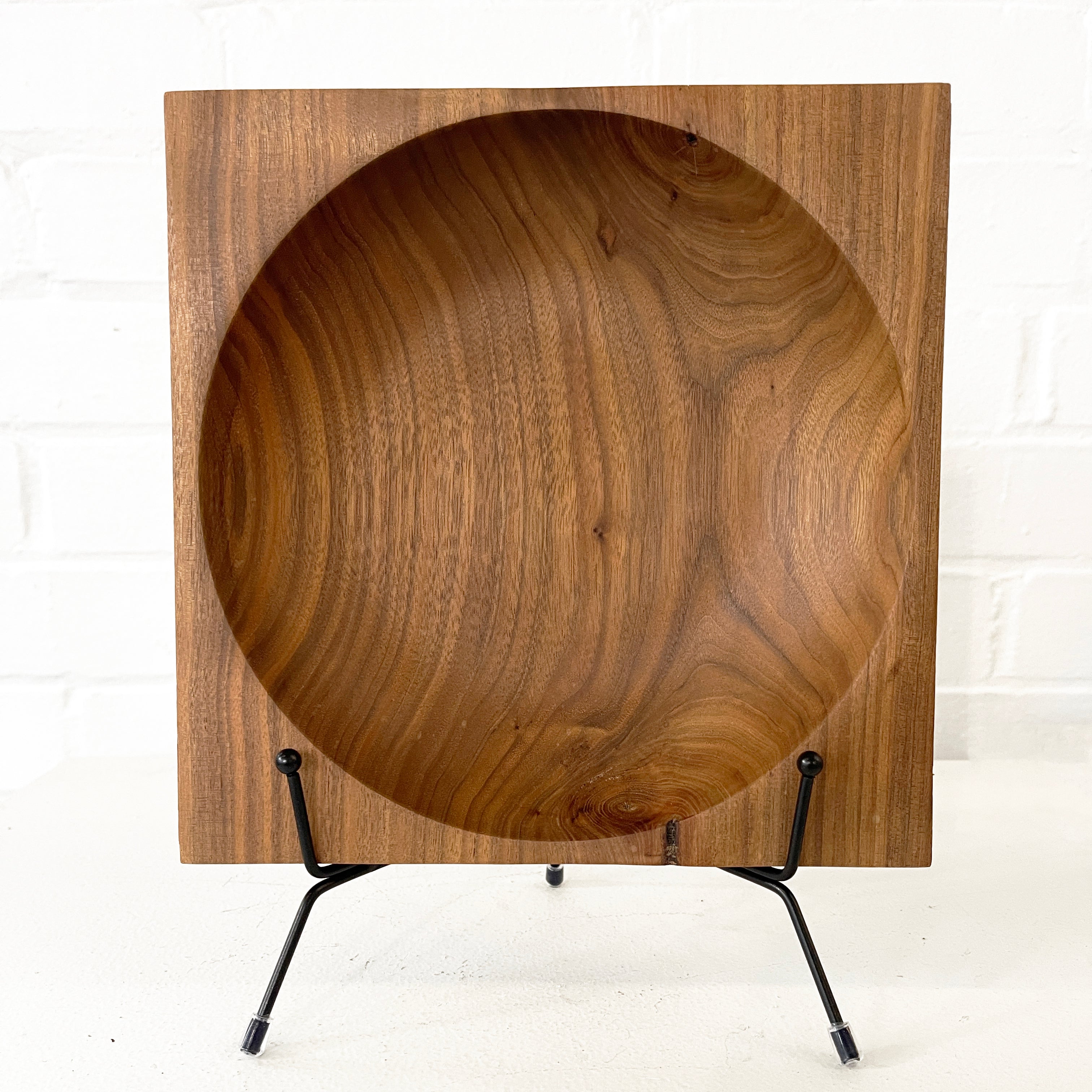 Handcrafted Wood Serving Bowl